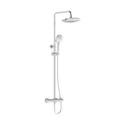 VitrA AquaHeat Bliss 240 2F Duş Sistemi — Krom