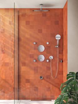 VitrA Duş Dirseği — Tavandan, Kısa,Krom