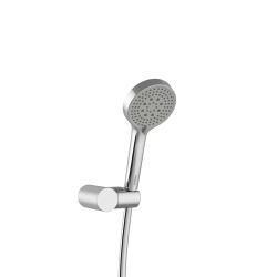 VitrA Base Round Elduşu Takımı — 3 Fonksiyonlu, 100 mm, Krom