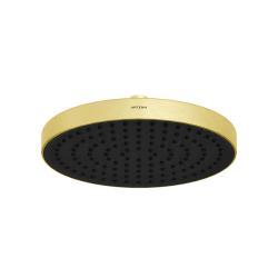 VitrA Core Round Duş Başlığı — 1 Fonksiyonlu, 250 mm, Fırçalı Altın