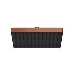VitrA Core Square Duş Başlığı — 1 Fonksiyonlu, 250 mm, Soft Bakır