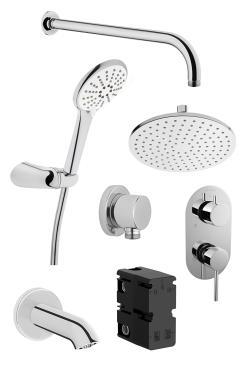 VitrA Minimax S Ankastre Set — Krom (5,0)