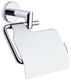 VitrA Minimax Tuvalet Kağıtlığı — Kapaklı, Krom (5,0)