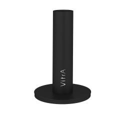 VitrA Origin Diş Fırçalığı — Tekli, Yerden, Mat Siyah