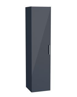 VitrA Mia Boy Dolabı — 35 cm, bir kapaklı parlak antrasit