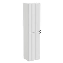 VitrA Root Groove Boy Dolabı — 40 cm, iki kapaklı mat açık gri