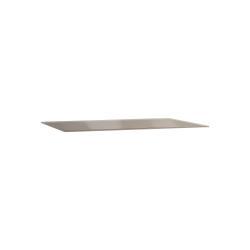 VitrA Frame Cam Tezgah — 80 cm armatür deliksiz, taupe