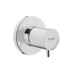 VitrA Origin Tezgah Ünitesi — 120 cm, üç çekmeceli orta sifon delikli, karaağaç