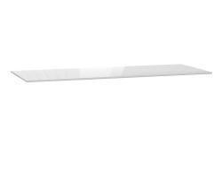 VitrA Origin Tamamlayıcı Tezgah — 120 cm, cam armatür deliksiz, sifon deliksiz, beyaz