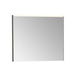 VitrA Prime Düz Ayna — 80 cm, aydınlatmalı sensörlü, buğu önleyici, ayarlanabilir ışık, fırçalı krom