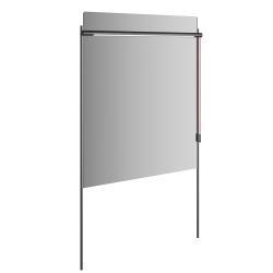VitrA Equal Düz Ayna — 80 cm, aydınlatmalı -
