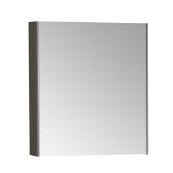 VitrA Base Aynalı Banyo Dolabı — 60 cm fırçalı krom, sol (5