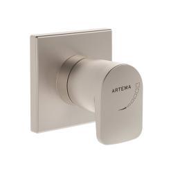 VitrA Root Round Ankastre Stop Valf — Sıva Üstü Grubu, Fırçalı Nikel ( — A4272934