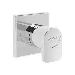 VitrA Root Round Ankastre Stop Valf — Sıva Üstü Grubu, Krom — A42729