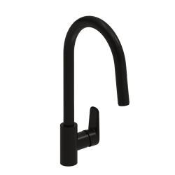 VitrA Shift Pull-Down Eviye Bataryası — Mat Siyah