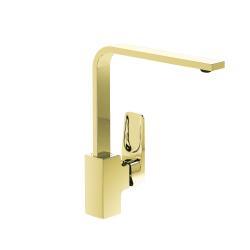 VitrA Root Square Eviye Bataryası — Sıva Altı, Soft Altın