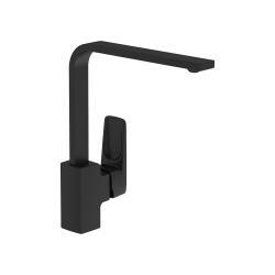 VitrA Root Square Eviye Bataryası — Mat Siyah (5,0)