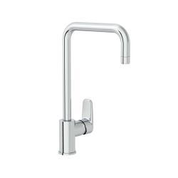 VitrA Flow Soft Eviye Bataryası — U Tipi Eviye Bataryası Krom