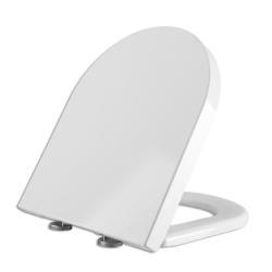 Visam Akasya Duroplast Yavaş Kapanan Klozet Kapağı 45x36 cm Beyaz