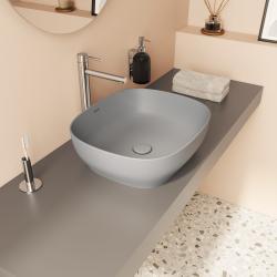 VitrA Outline Çanak Lavabo, Mat Taş Gri — 5994B476-0016 uygulama örneği