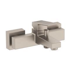 VitrA Minimax Square Banyo Bataryası — Fırçalı Bakır — Fırçalı Nikel