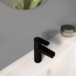 VitrA Shift T30 Lavabo Bataryası — Mat Siyah