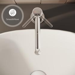VitrA Origin Classic Çanak Lavabo Bataryası — Üstten kumandalı, krom Üstten Kumandalı, Krom uygulama örneği