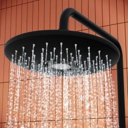 VitrA AquaHeat Bliss 240 2F Duş Sistemi — Mat Siyah