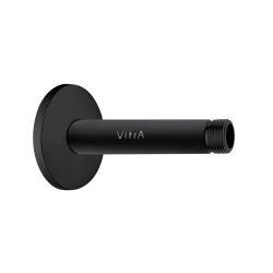 VitrA Origin Duş Dirseği — Tavandan montaj, kısa, mat siyah