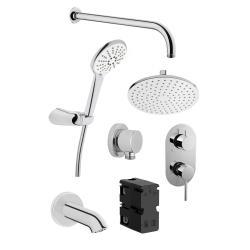 VitrA Minimax S Ankastre Set — Krom (5,0)