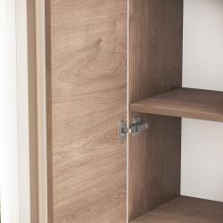 VitrA Mia Boy Dolabı — 35 cm, bir kapaklı altın meşe