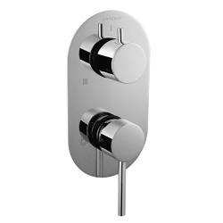 VitrA Minimax S Ankastre Banyo Bataryası 3 Yollu Yönlendiricili Krom