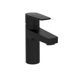 VitrA Flow Square Eviye Bataryası Mat Siyah Tek Armatür Delikli Lavabo Bataryaları