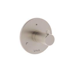 VitrA Origin Ankastre 3 Yollu Yönlendirici — Sıva Üstü Grubu, Fırçalı Nikel (