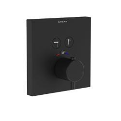 VitrA AquaHeat Ankastre Banyo Bataryası Mat Siyah A4274636