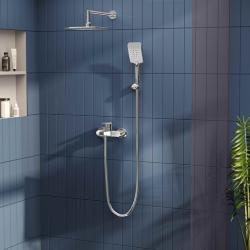 VitrA Flow Square Banyo Bataryası Krom A43063