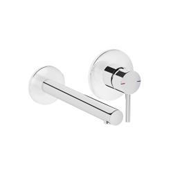 VitrA Origin Ankastre Lavabo Bataryası — Sıva Üstü Grubu, iki Rozetli, Krom
