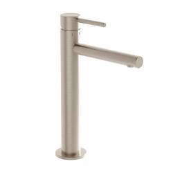 VitrA Origin Lavabo Bataryası — Yüksek, Fırçalı Nikel