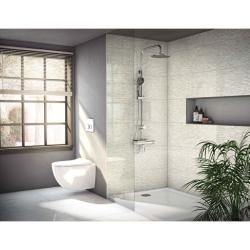 VitrA AquaHeat RS3 Termostatik Duş Bataryası Krom
