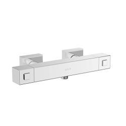 VitrA Base Square Termostatik Duş Bataryası Krom