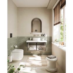 VitrA Liquid Ankastre Lavabo Bataryası — Uzun, Krom
