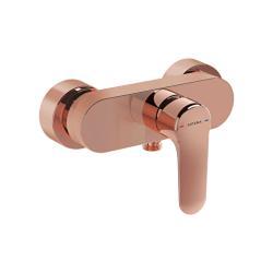 VitrA Root Round Duş Bataryası Soft Bakır