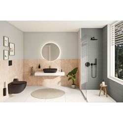 VitrA Duş Dirseği Mat Siyah 4,6 x 17,8 x 17,5