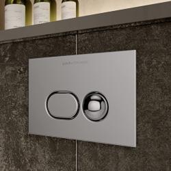 VitrA Liquid Kumanda Paneli, Krom — 740-2180