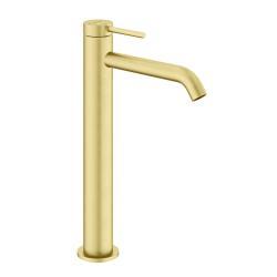 VitrA Minimax Round Çanak Lavabo Bataryası Fırçalı Altın A4353425ENR