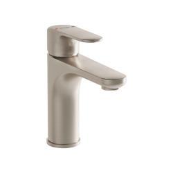 VitrA Root Round Lavabo Bataryası — Yüksek, Fırçalı Nikel