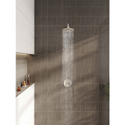 VitrA Origin Ankastre Termostatik Duş Bataryası Fırçalı Nikel 3,6 x 13,8 x 15