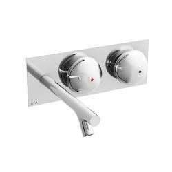 VitrA İstanbul Ankastre Lavabo Bataryası Krom