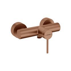 VitrA Minimax Round Duş Bataryası Fırçalı Soft Bakır