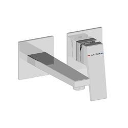 VitrA Minimax Square Ankastre Lavabo Bataryası Krom A43592